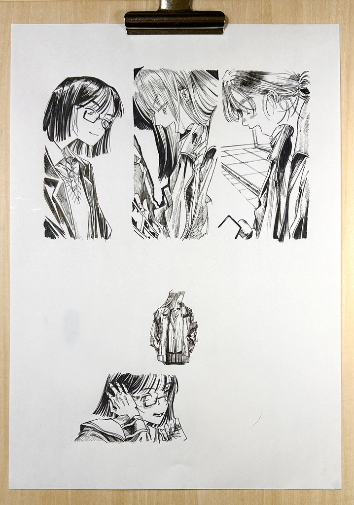 プラスチックの怒り　原画4