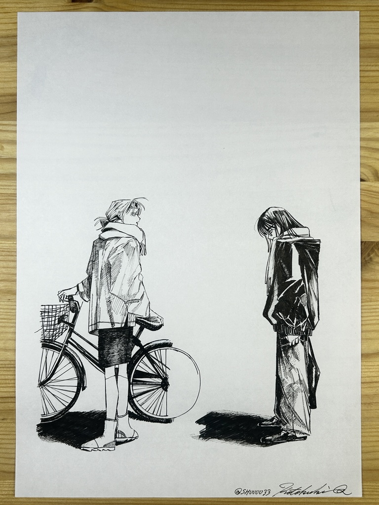 「プラスチックの怒り」38p原画