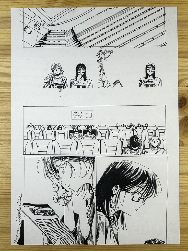 「プラスチックの怒り」21p原画