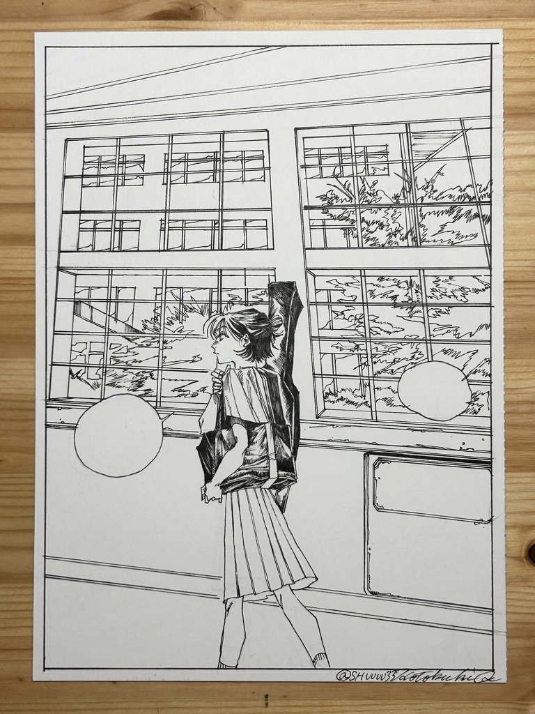 ワンダフルライフ 23p(最終ページ) 原画