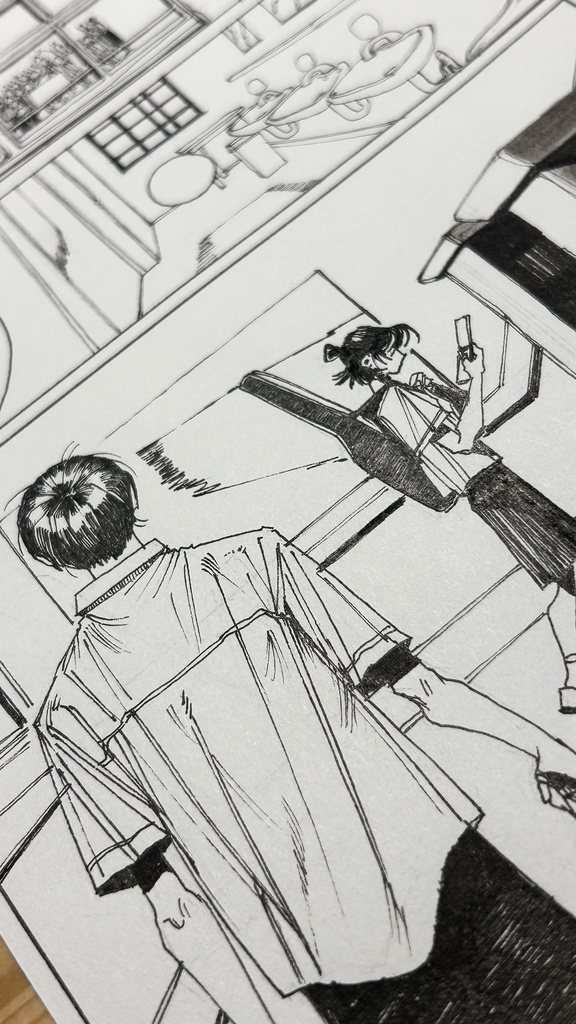 ワンダフルライフ 17p 原画