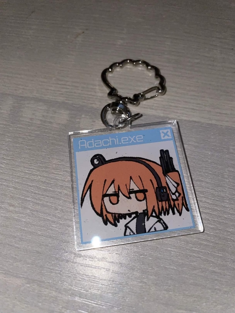 足立レイ アクリルキーホルダー