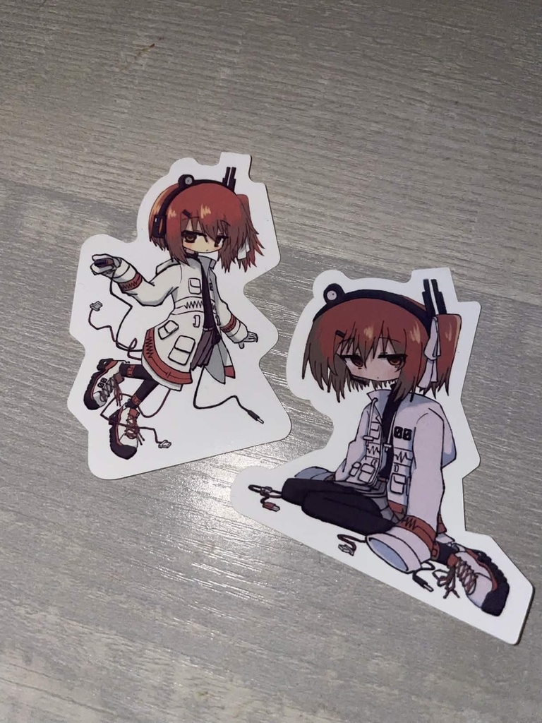 足立レイ ステッカーセット