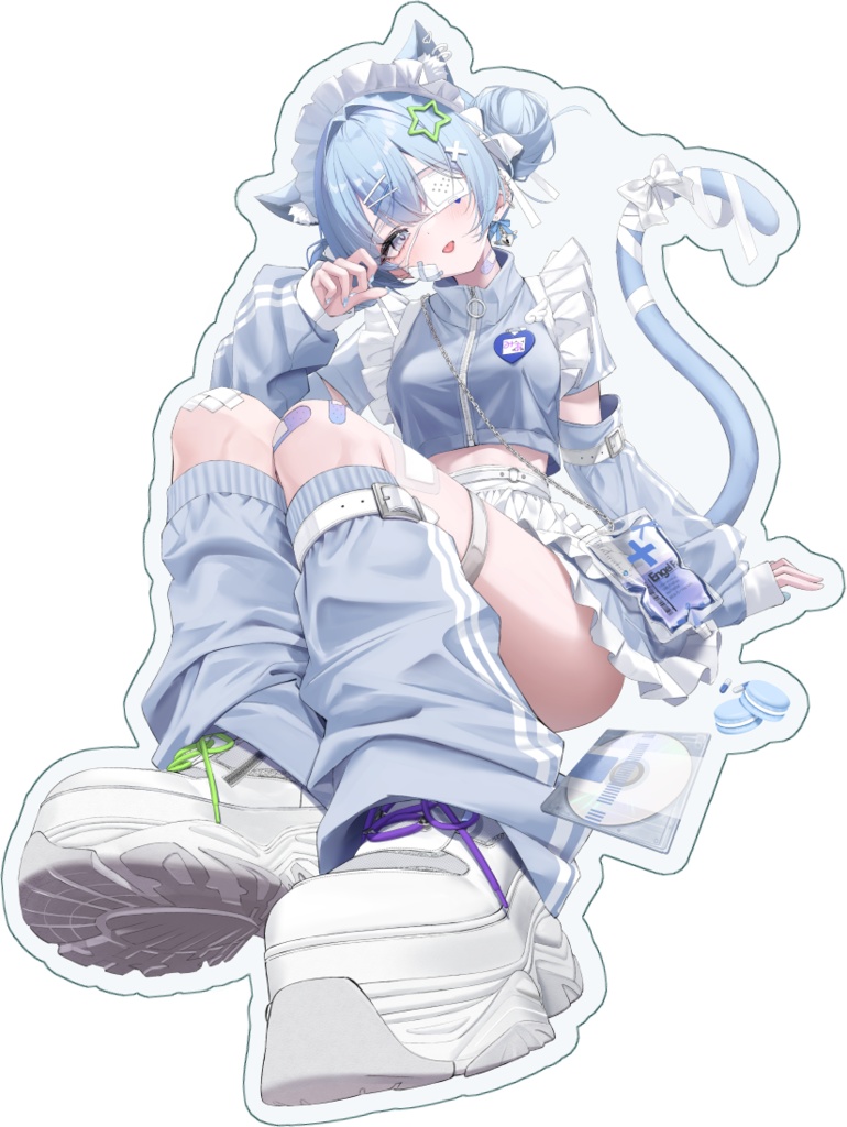 【COMITIA153】みあちゃんクリアステッカー