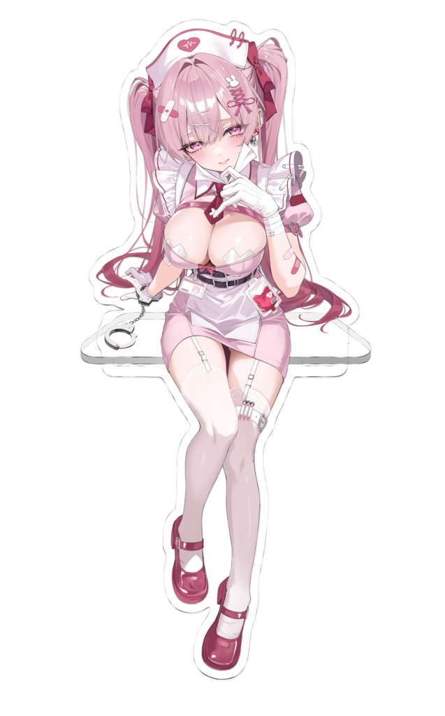【C107】おすわりももちゃんアクリルフィギュア