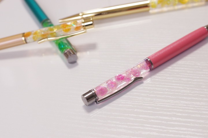 推し色ハーバリウムボールペン