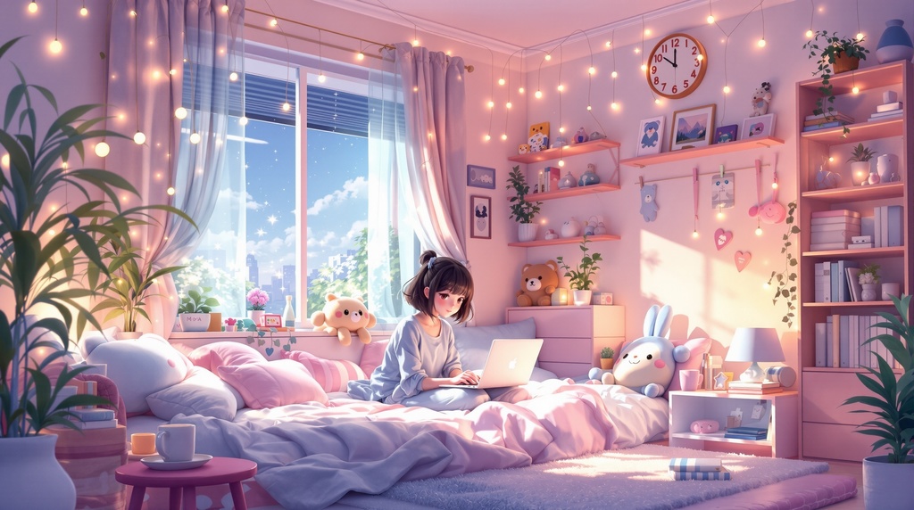 優しいメロディに包まれて作業したい人へ🍰かわいい作業用BGM