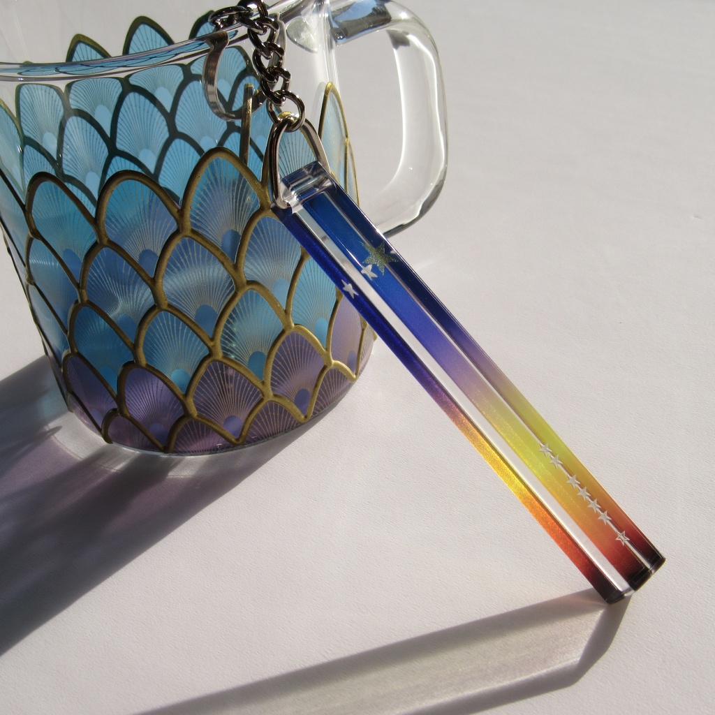 KD概念アクリルキーホルダー(三角カン)