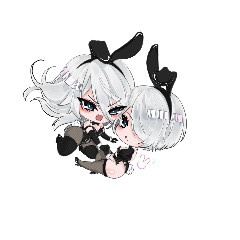 2B&A2 バニーアクスタ
