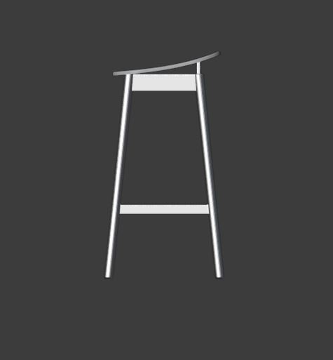 喫茶店にあった椅子のモデル