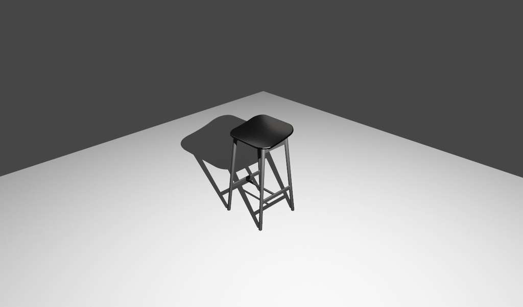 喫茶店にあった椅子のモデル