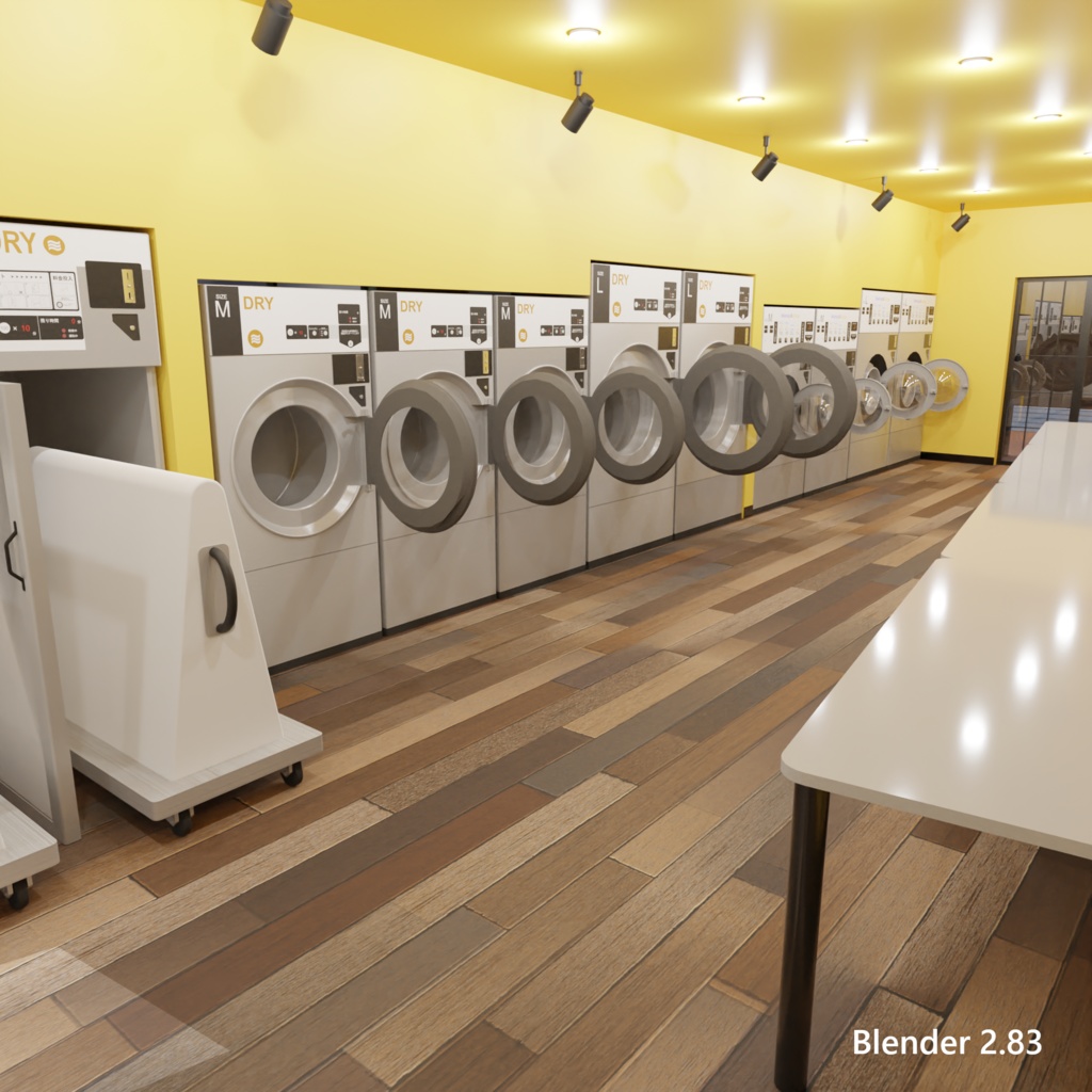 コインランドリー店舗_機器セット