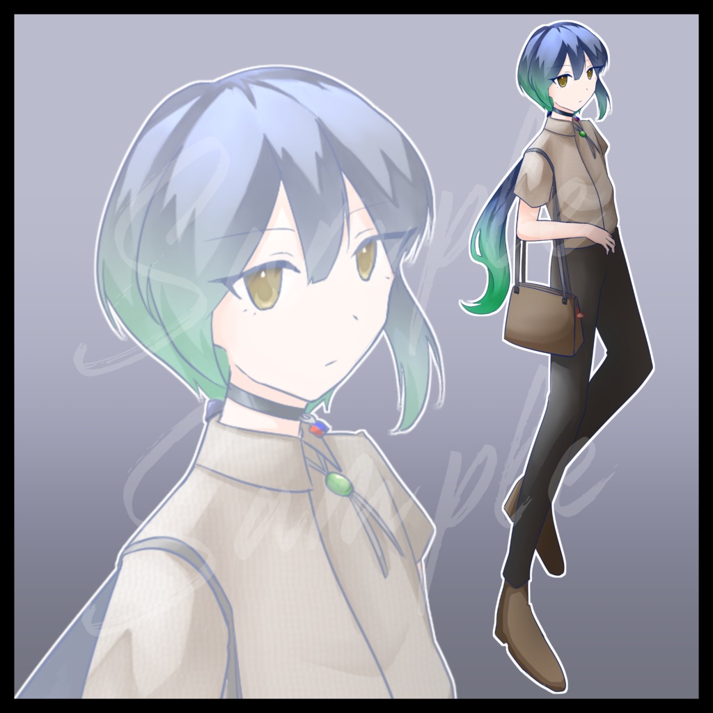 立ち絵素材_全身_男性