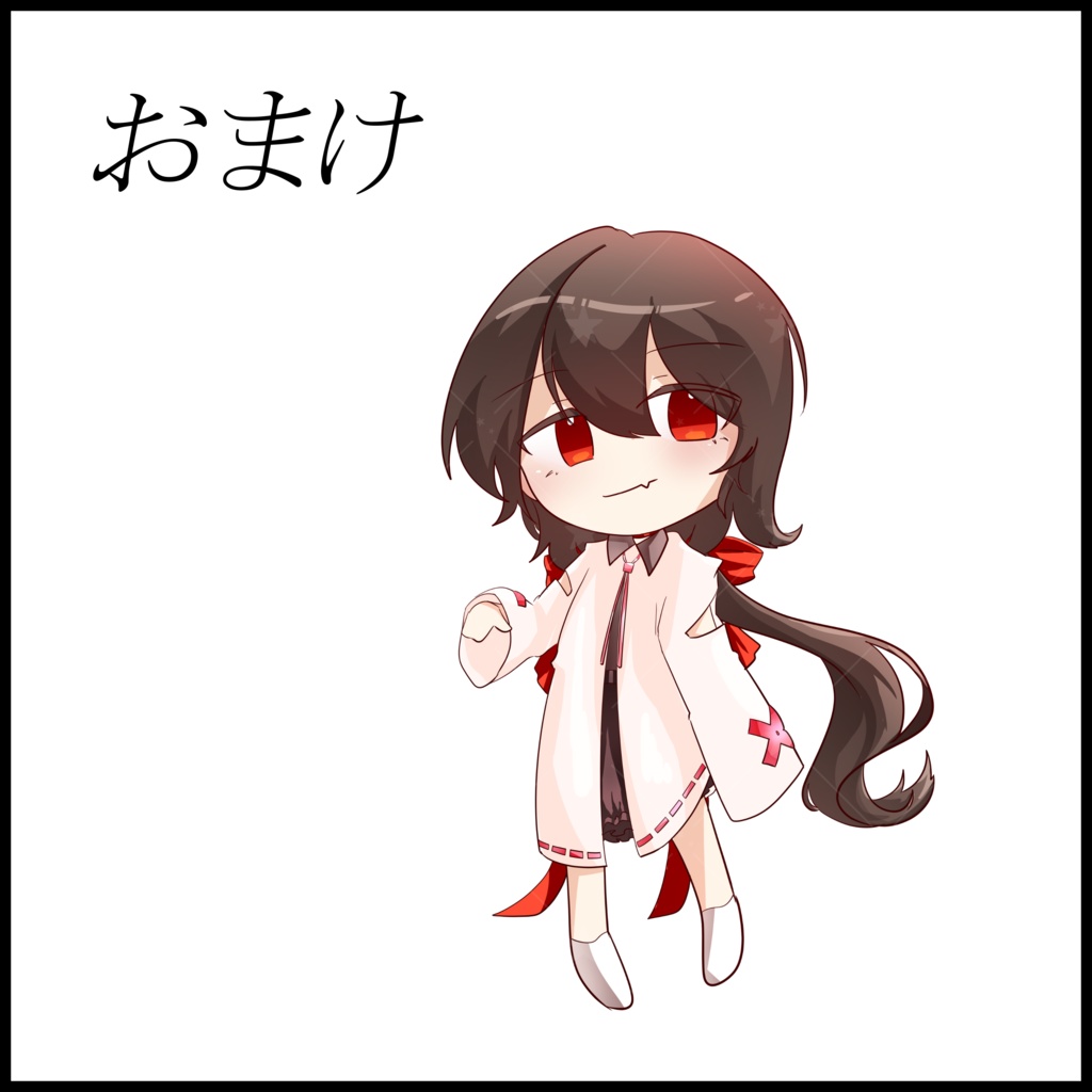 立ち絵素材_全身_女性_おまけSD付き