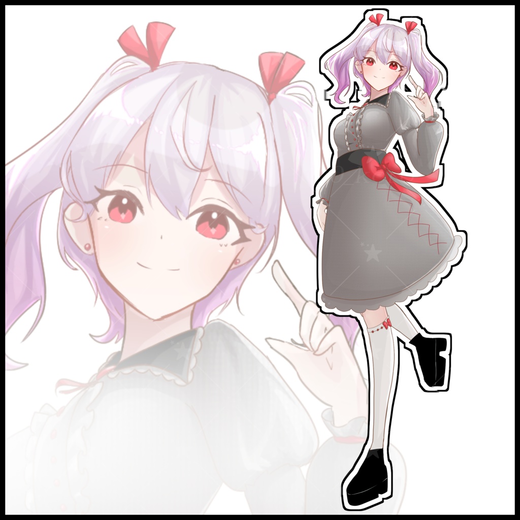 立ち絵素材_全身_女性