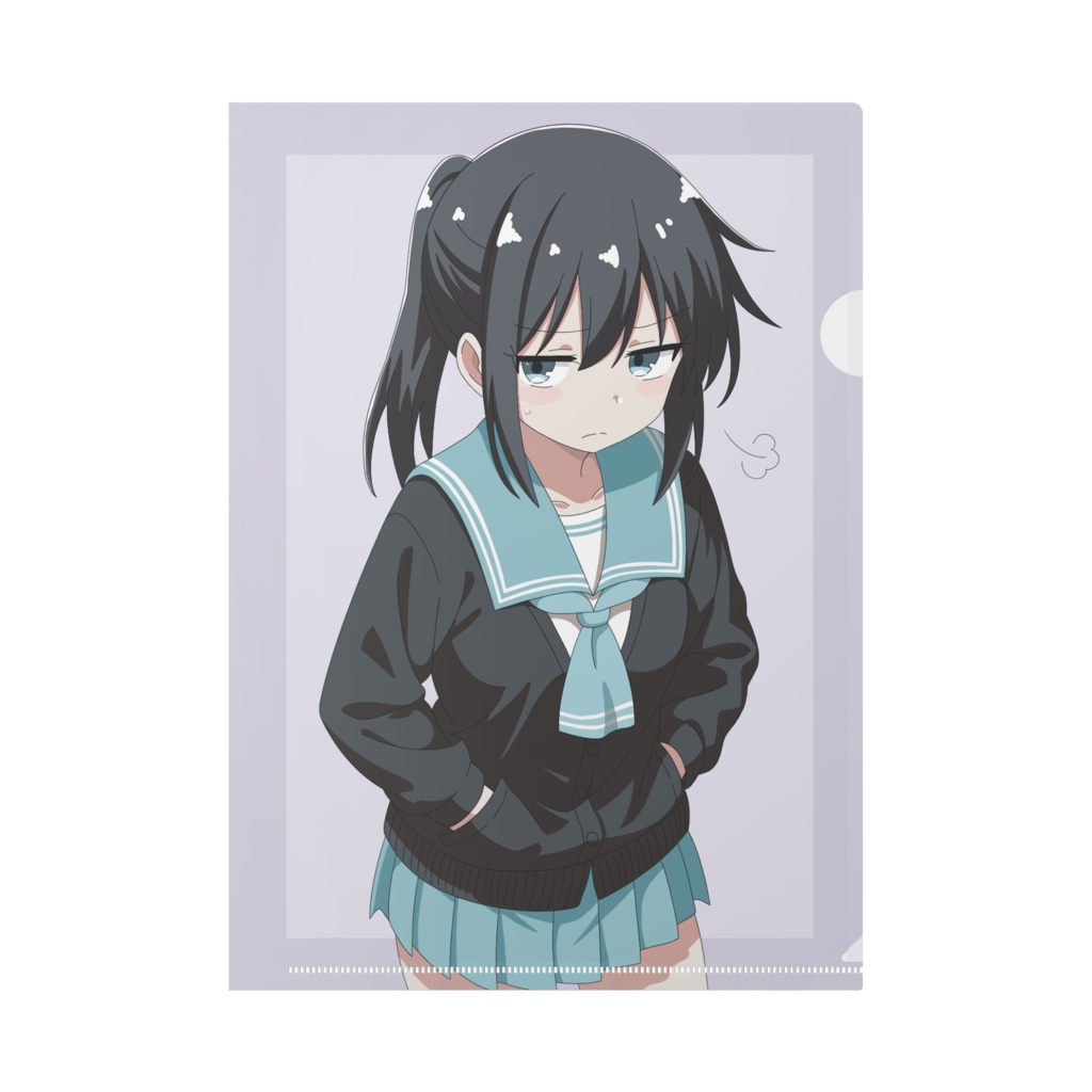 巴さんA4クリアファイル