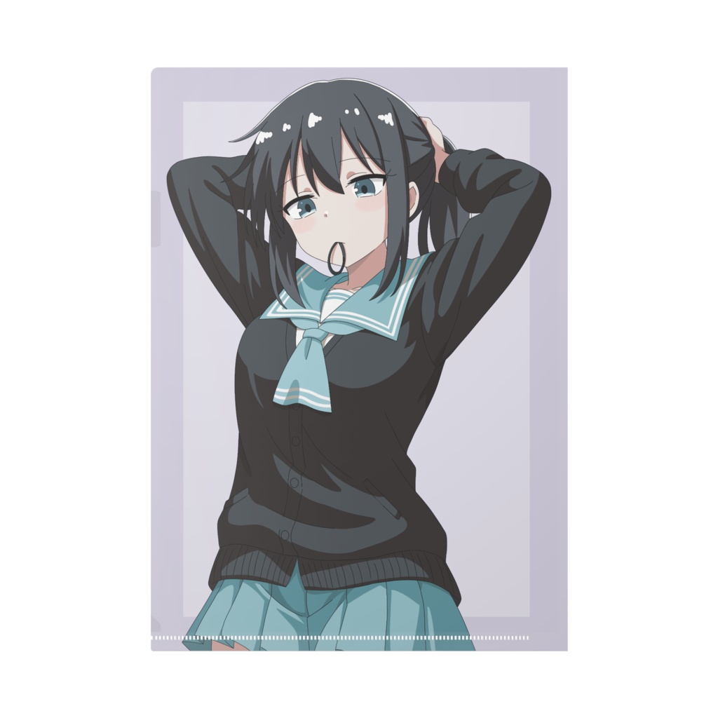 巴さんA4クリアファイル