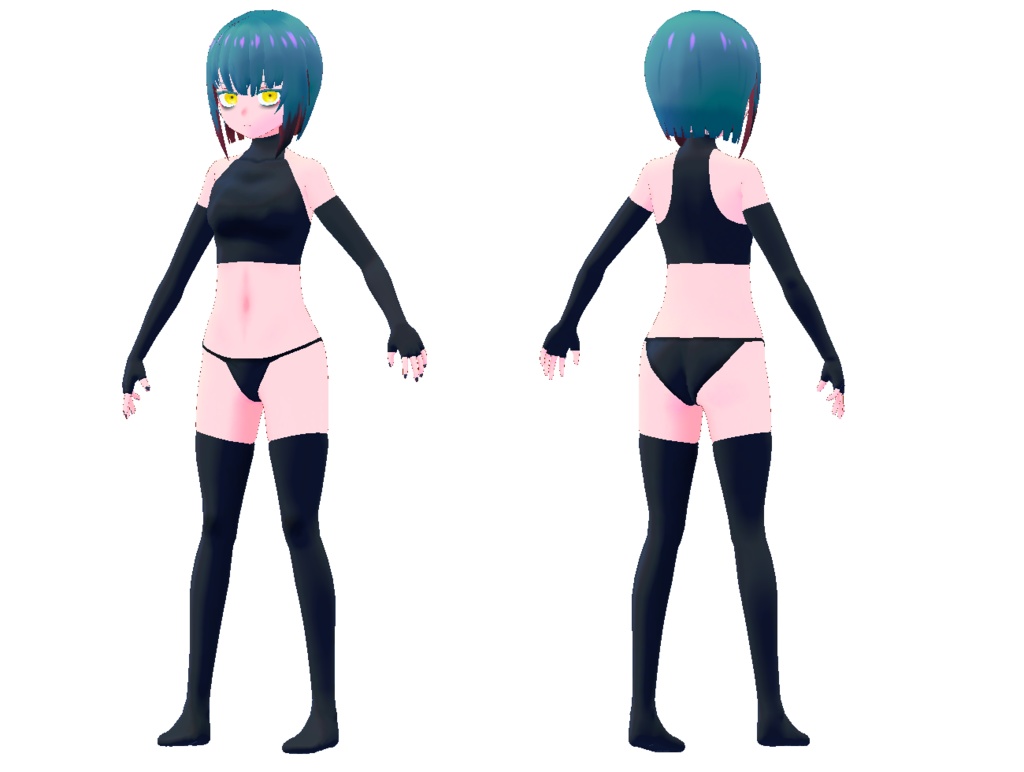 オリジナル3Dモデル『ティナ・シェチルノフVer.2.0』