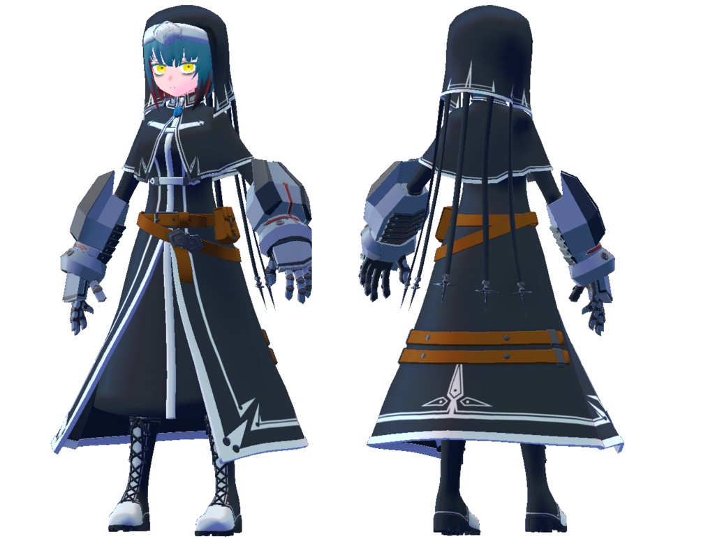 オリジナル3Dモデル『ティナ・シェチルノフVer.2.0』