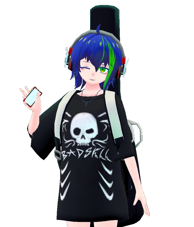 オリジナル3Dモデル『露原 琴音』