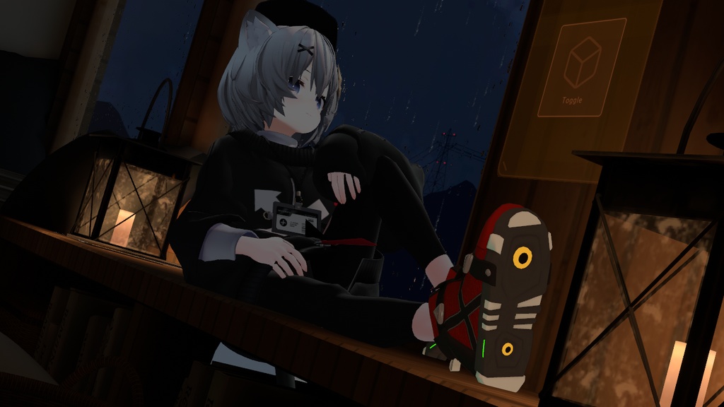 XBブランド ハイカットスニーカー(サイバーモデル)