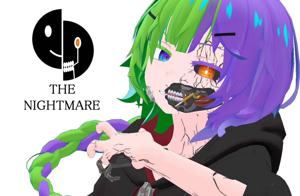 オリジナル3Dモデル『THE NIGHTMARE』