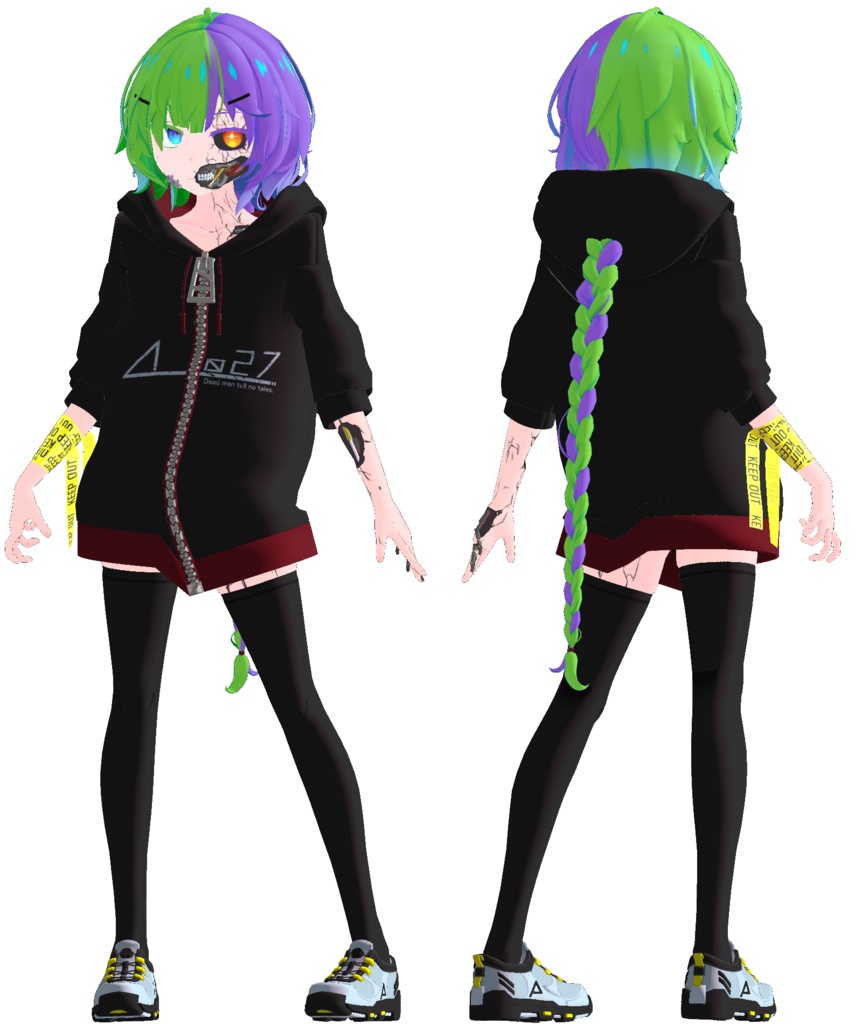 オリジナル3Dモデル『THE NIGHTMARE』