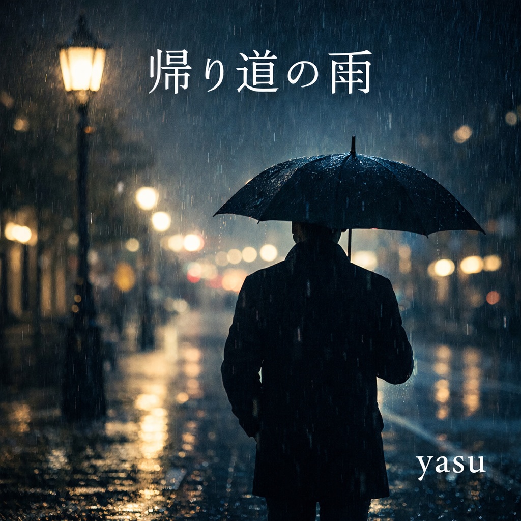 帰り道の雨