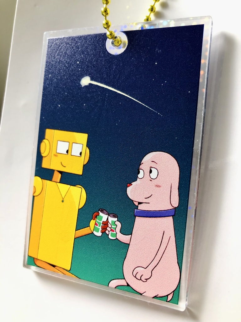 両面印刷ホログラムアクキー