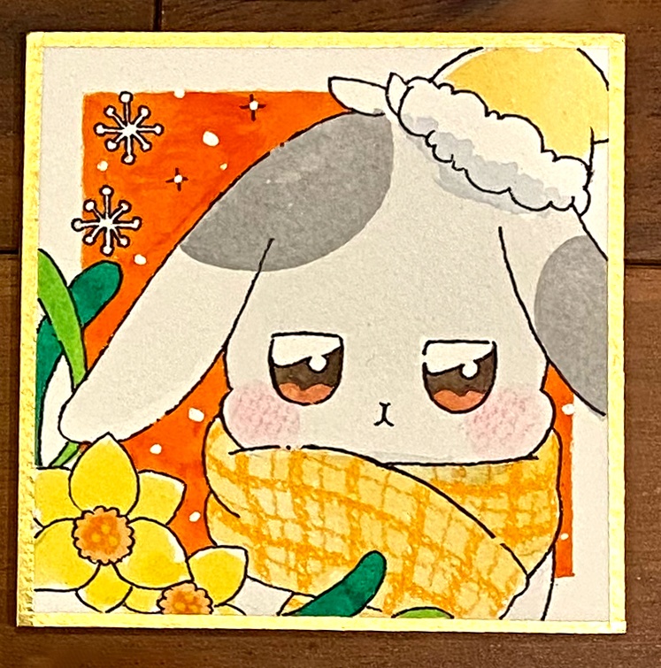 【豆色紙】大福