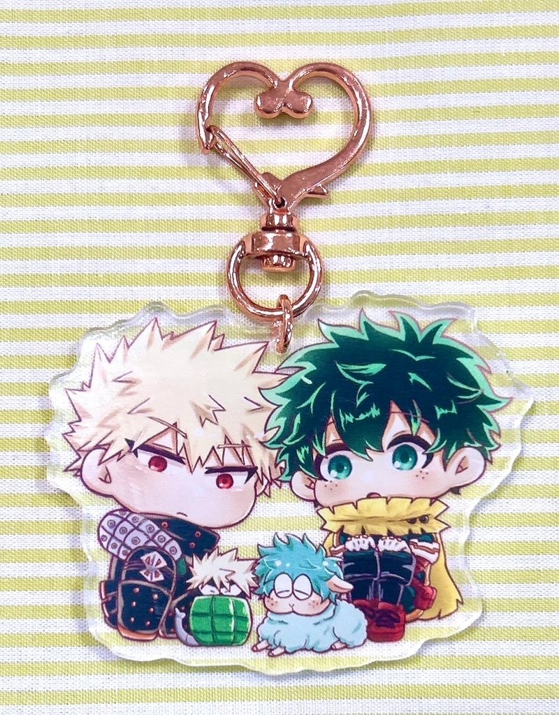 勝デクアクリルキーホルダー(だいなまちゃん＆デクシープver.)