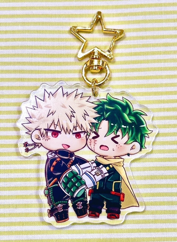 勝デクアクリルキーホルダー(プロヒver.)