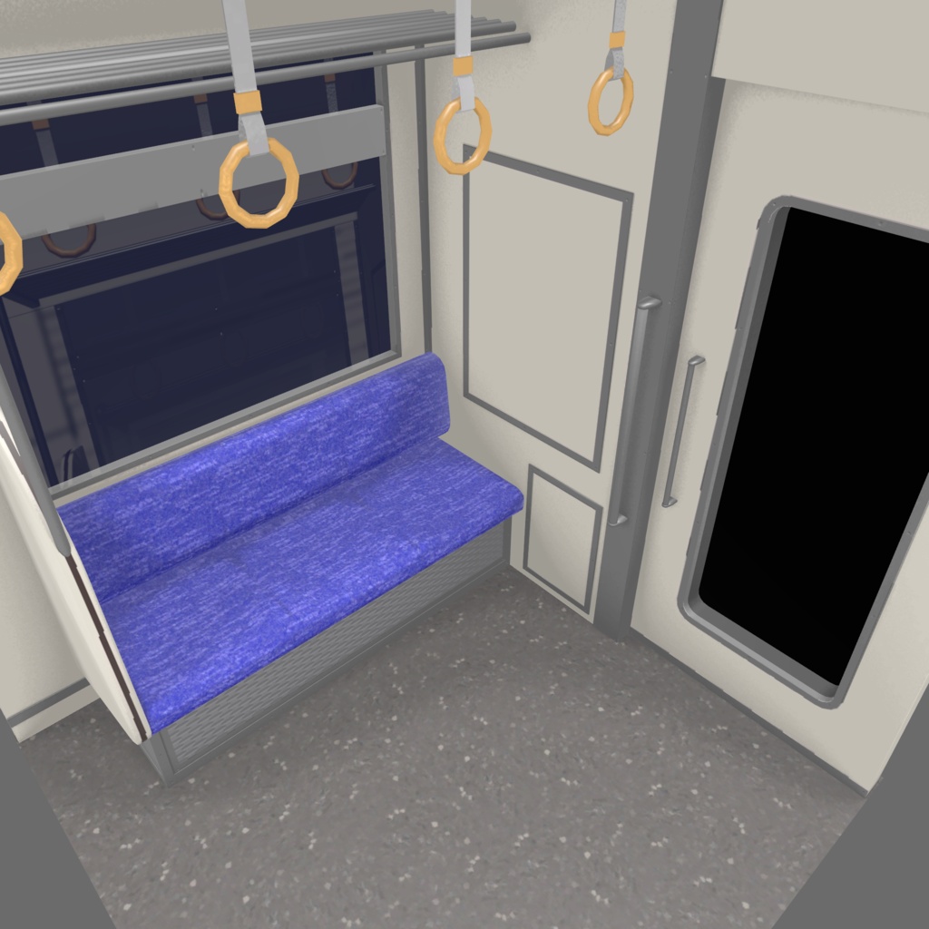 Unity内撮影用アセット_電車