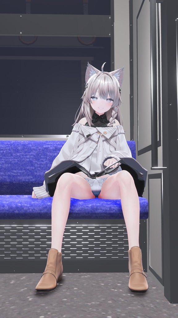 Unity内撮影用アセット_電車