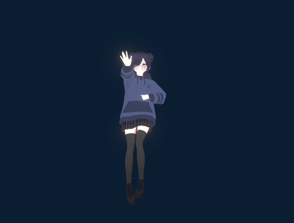 ねむい 眠い SLEEPY [VRM VROID] - moonyboy - 5/5