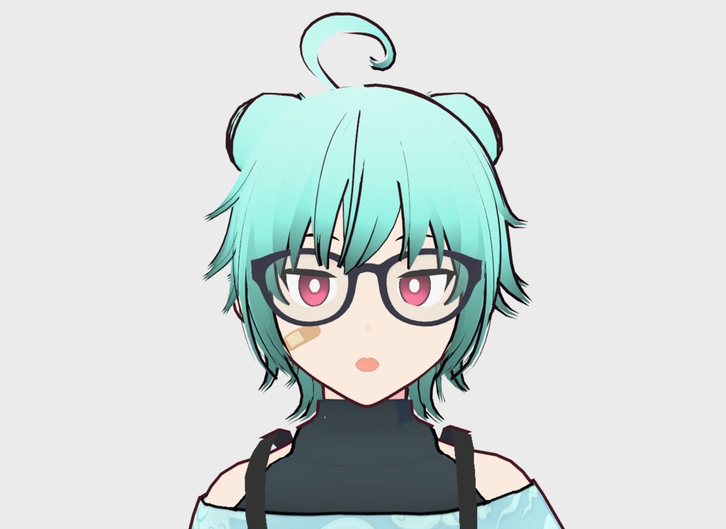 ゲーマー女の子 GAMER GIRL [3D MODEL]