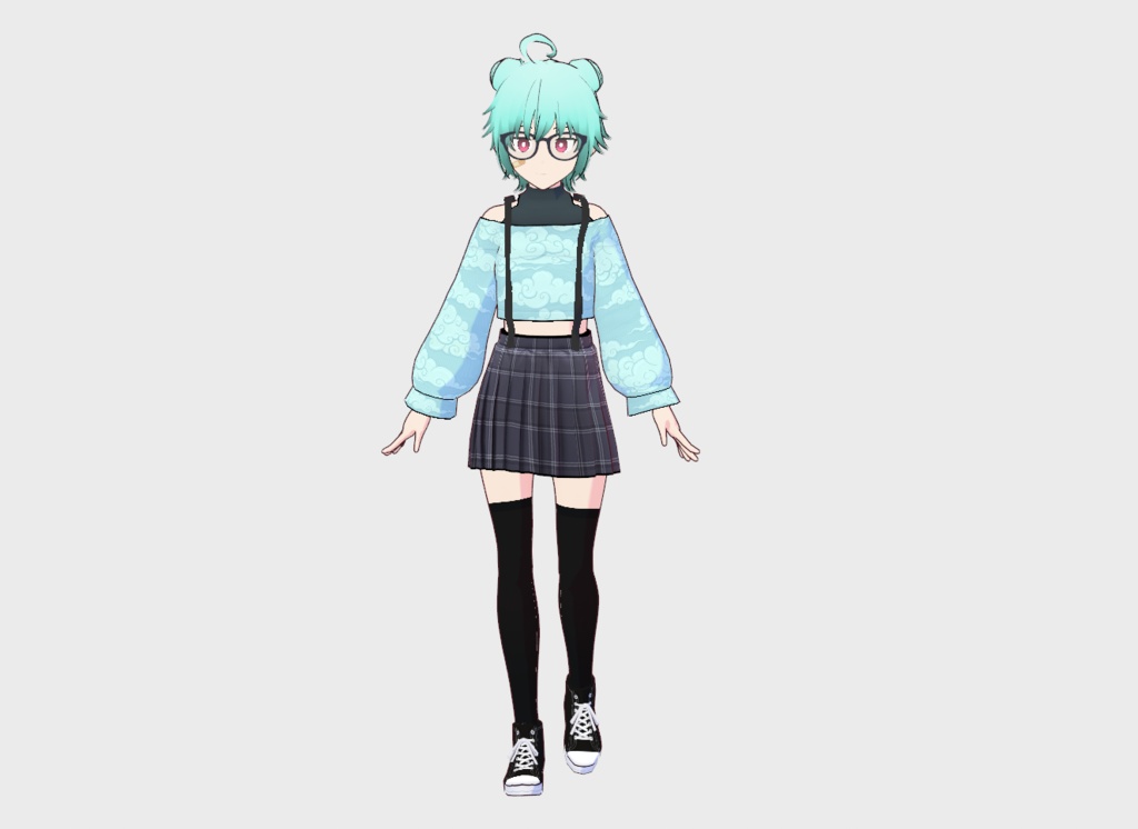 ゲーマー女の子 GAMER GIRL [3D MODEL] - moonyboy - 3/3