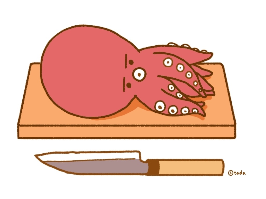 ''なにか''を察したタコ