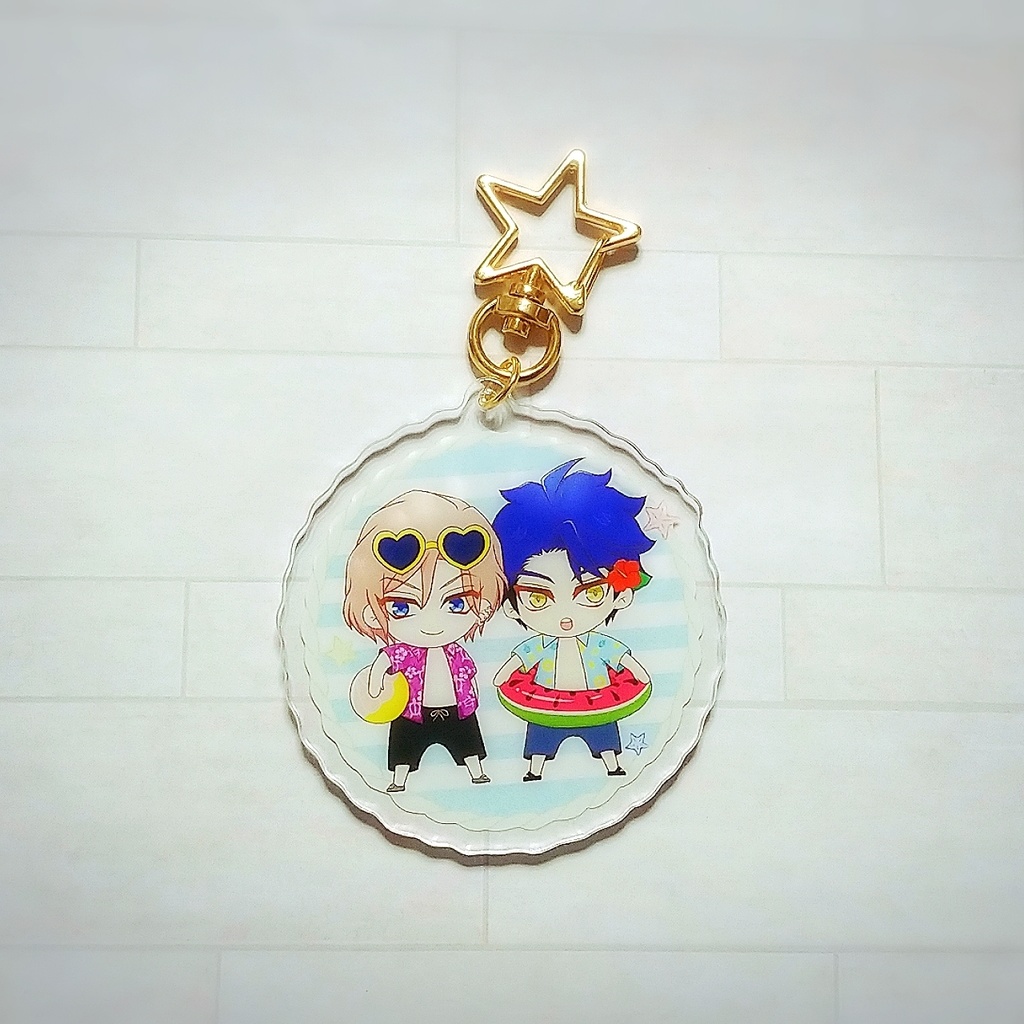 マリンアクリルキーホルダー