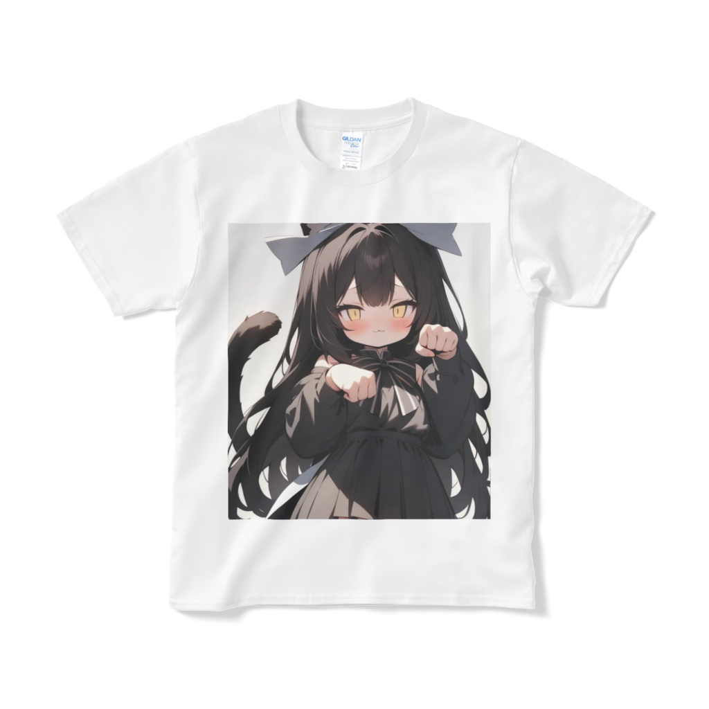 素体にゃんTシャツ