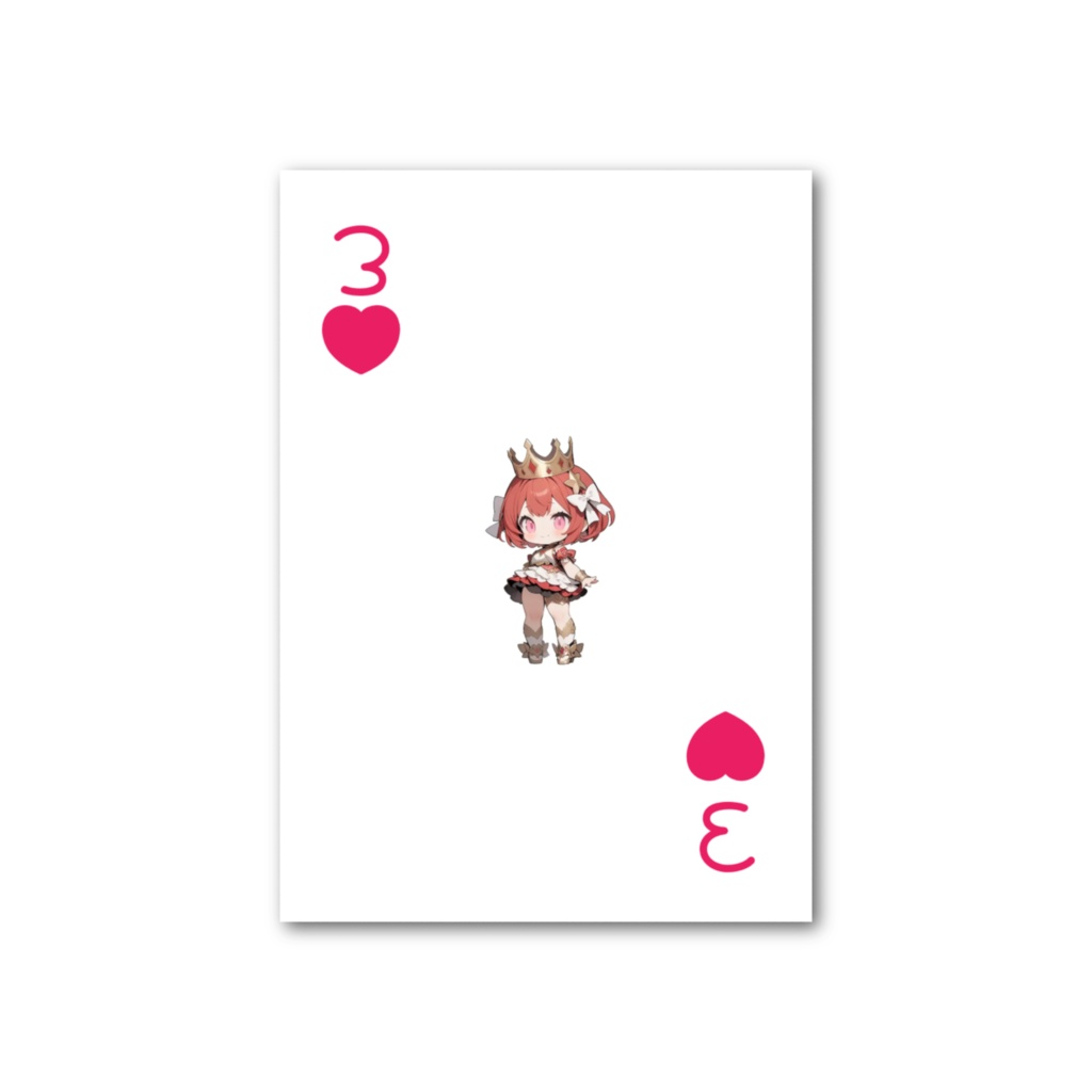 夏彩家トランプ♥️の3