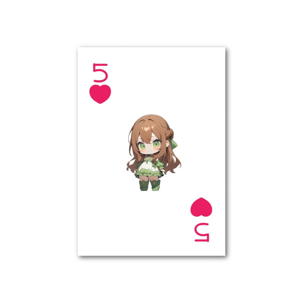 夏彩家トランプ♥️の5