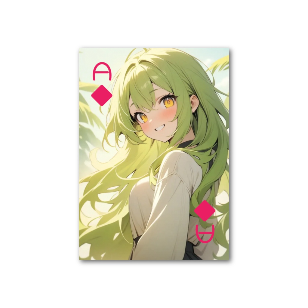 夏彩家トランプ♦️のA