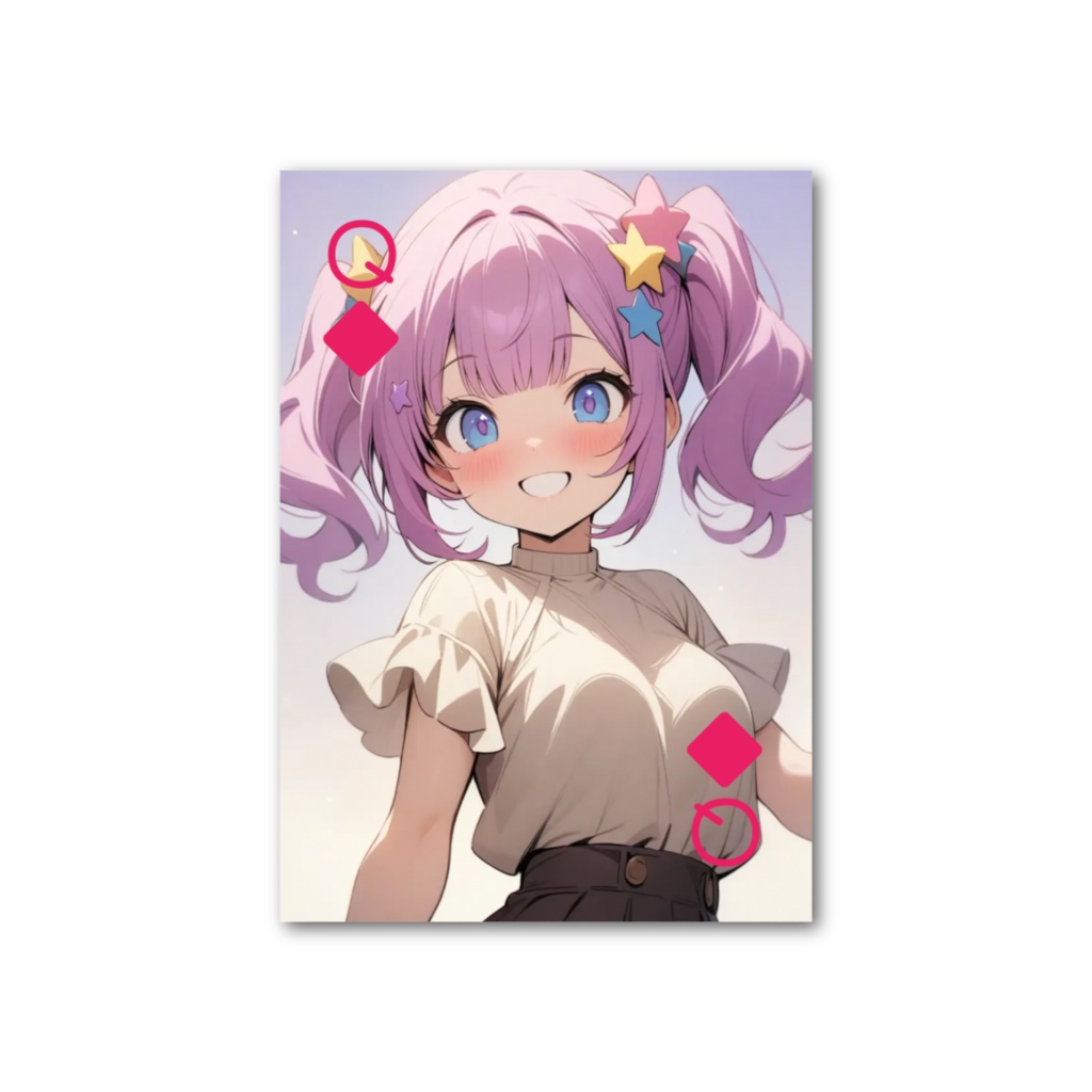 夏彩家トランプ♦️のQ