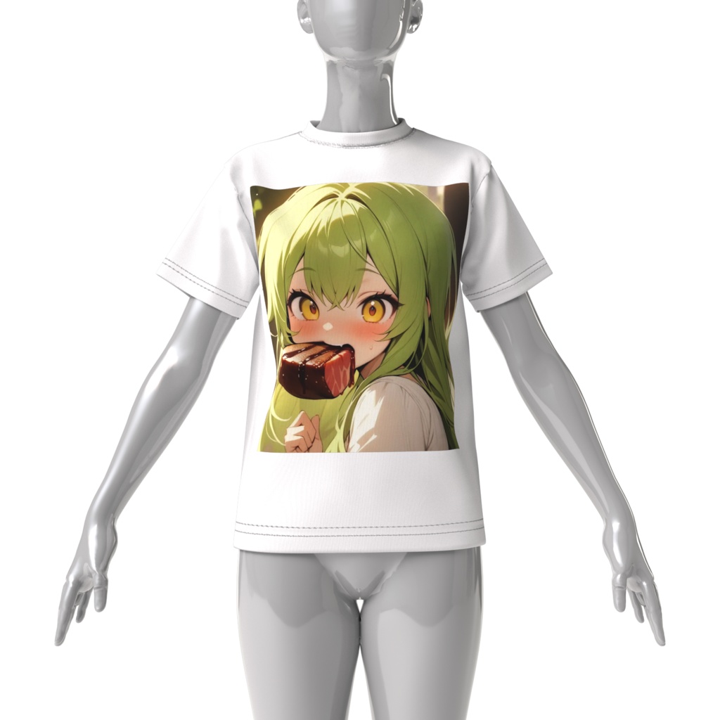 もぐもぐウサTシャツ