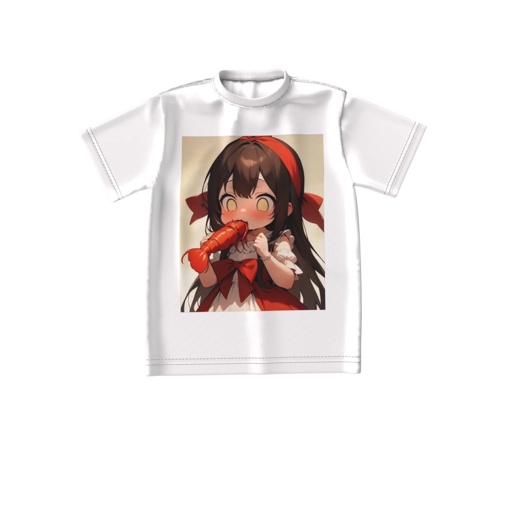 もぐもぐ素体ちゃんTシャツ