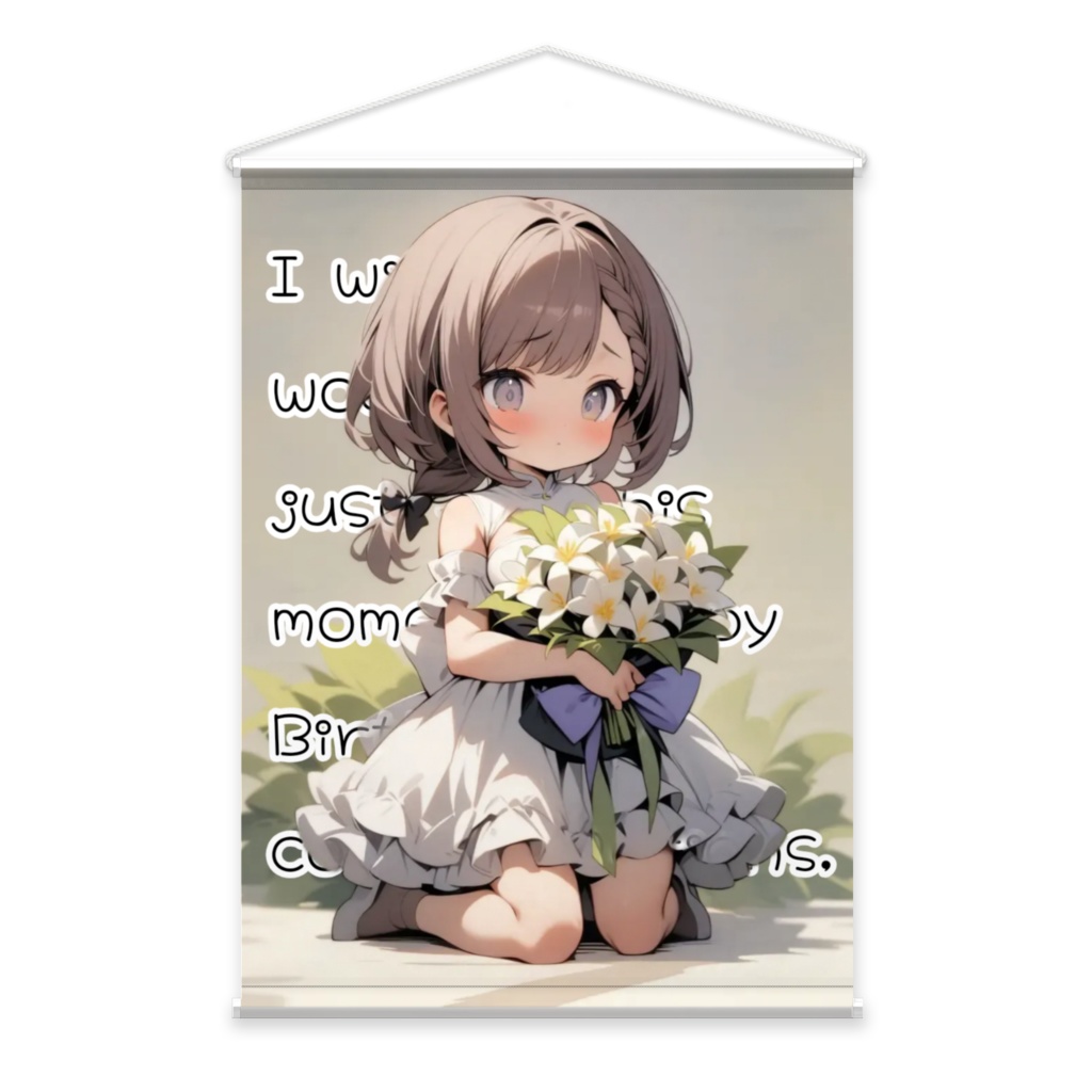 (3月6日)みあ誕生日タペストリー