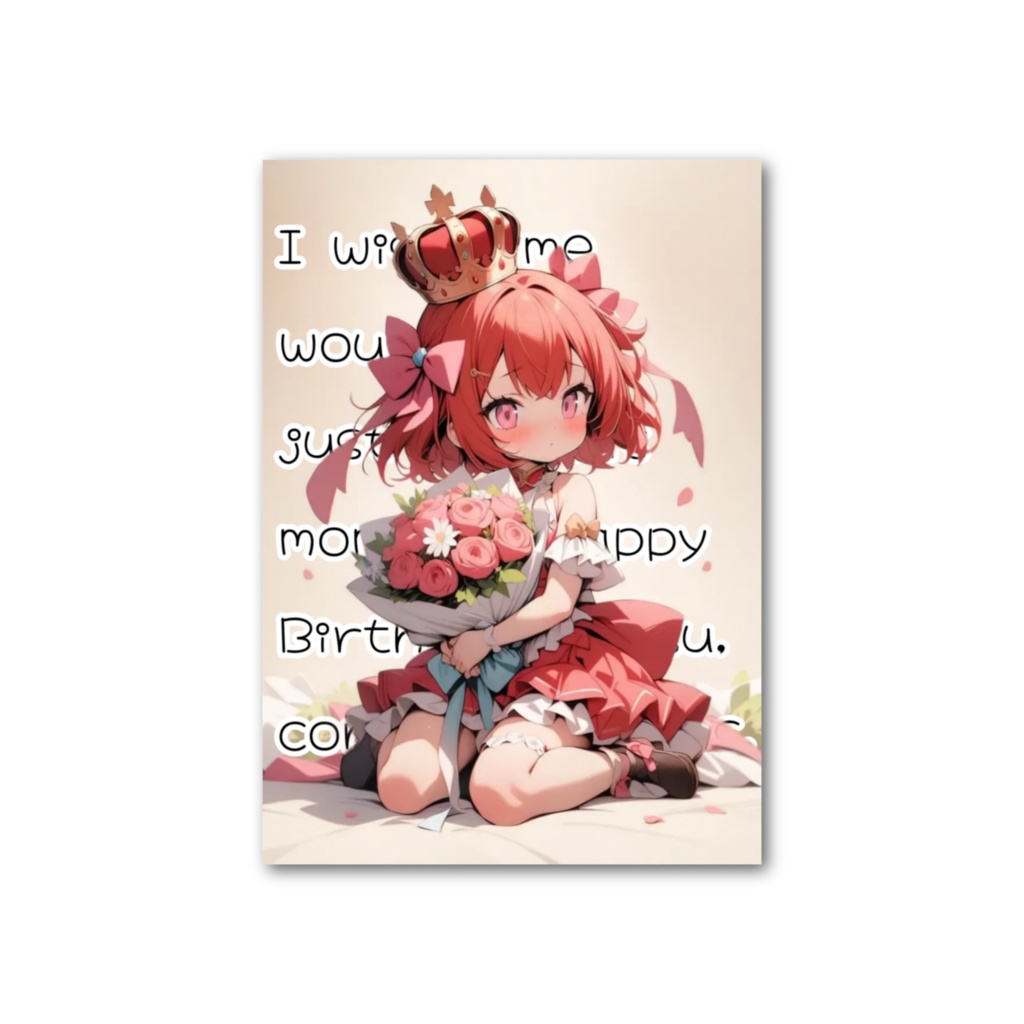 (3月21日)ウララ誕生日フォトカード