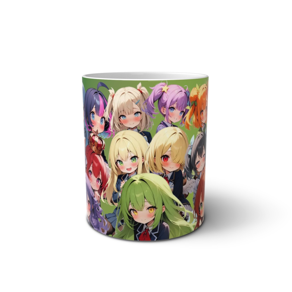 夏彩家全キャラ集合マグカップ