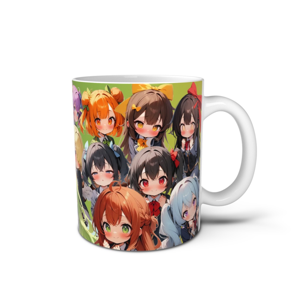 夏彩家全キャラ集合マグカップ